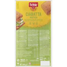 Schär Bake Off Ciabatta Rustica Gluten Free 4 Pieces (200 gr.)