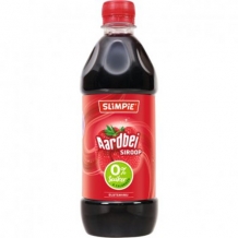 Slimpie Aardbei Siroop 0% Suiker (580 ml.)