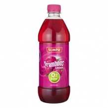 Slimpie Framboos Siroop 0% Suiker (580 ml.)