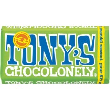 Tony's Chocolonely Dark Chocolate Almond & Sea Salt (180 gr.)