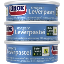 Unox Magere Leverpastei (3 x 56 gr.)