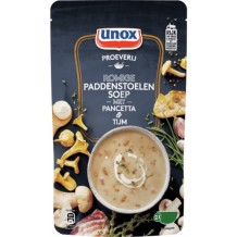 Unox Proeverij Romige Paddenstoelensoep met Pancetta en Tijm (570 ml.)