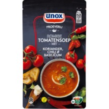 Unox Creamy Tomato with Koriander, Chili & Basil (570 ml.)