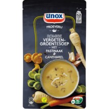 Unox Creamy Forgotten Vegetables Soup with Parsnip and Chanterelle (570 ml.)