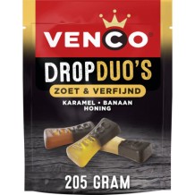 Venco Liquorice Duos Sweet & Refined (205 gr.)