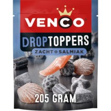 Venco Droptoppers Soft & Salmiak (205 gr.)