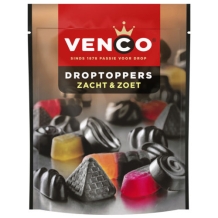 Venco Droptoppers Soft  & Sweet (215 gr.)
