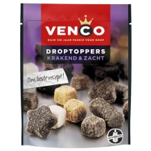 Venco Droptoppers Crunchy & Soft (205 gr.)