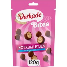 Verkade Bites Cookie Balls with Milk Chocolade (120 gr.)