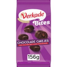 Verkade Bites Dark Chocolate Cakes (156 gr.)