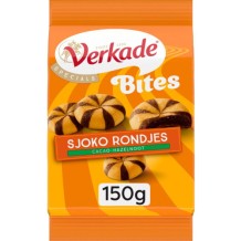 Verkade Bites Chocolate Rounds (150 gr.)