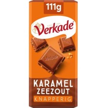 Verkade Chocolade Karamel Zeezout (111 gr.)