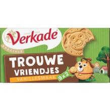 Verkade Trouwe Vriendjes Vanillekoekjes (9 x 2 stuks)