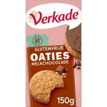 Verkade Gluten Free Oaties Milk Chocolate (150 gr.)