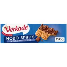 Verkade Nobo Sprits melkchocolade (150 gr.)