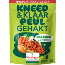 Verstegen Kneed & Klaar Peulgehakt Klassiek Gekruid (60 gr.)