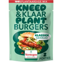 Verstegen Knead & Ready Plant Burgers Classic Spiced (60 gr.)