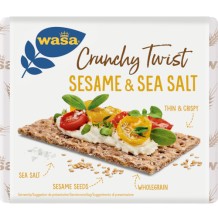 Wasa Crunchy Twist Sesame & Sea Salt (245 gr.)