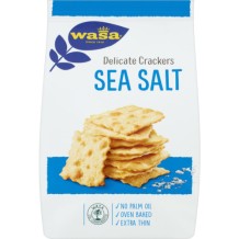 Wasa Delicate Crackers Zeezout (180 gr.)