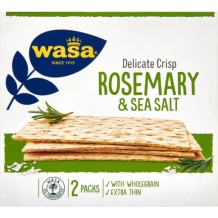 Wasa Delicate Crisp Rosemary & Sea Salt (210 gr.)