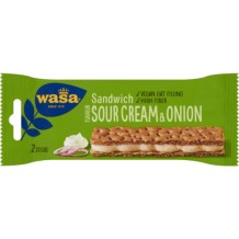 Wasa Sandwich Crackers Sour Cream & Onion 3-Pack (99 gr.)