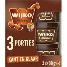 Wijko Satésaus Kant-en-Klaar (3 x 80 gr.)