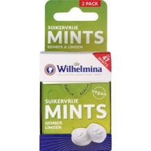 Fortuin Wilhelmina Mints Gember & Limoen (60 gr.)