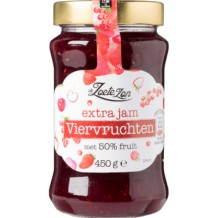 Zoete Zon Extra Jam Viervruchten (450 gr.)