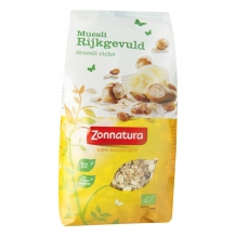 Zonnatura Organic muesli richly filled (500 gr.)