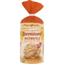 Zonnatura Biologische Maiswafels Naturel (100 gr.)