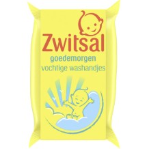 Zwitsal Goedemorgen vochtige washandjes (20 stuks)